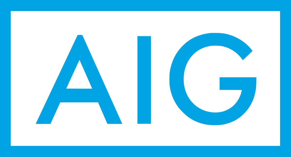 Logotipo da seguradora aig, especialista em seguros empresariais